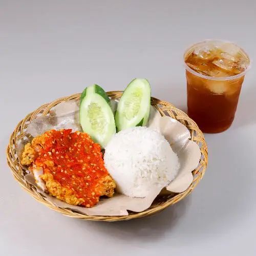 Paket Kenyang (Ayam + Es Teh)